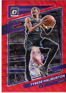 2021-22 Panini Donruss Optic - Tyrese Haliburton #38 Red Wave Prizm - Foto 1 di 2