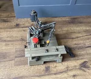 New Hermes Engravograph Engraving Machine BARE MACHINE W/ Motor & Pointers - Picture 1 of 18
