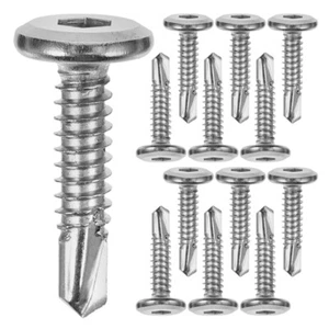 20 Pezzi Viti Autofilettanti Recinzione Montate Metallo Hardware Bambino - Foto 1 di 12