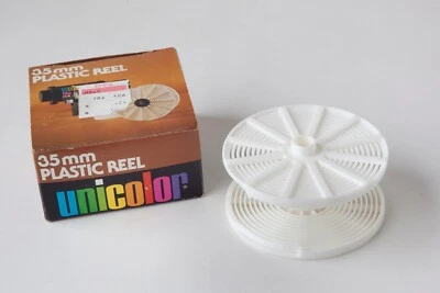 Carretel de processamento de filme 35 mm plástico unicolor NOS - Imagem 1 de 3