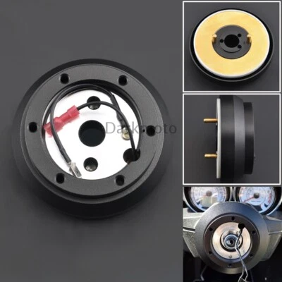 Adaptador de volante de cubo corto para Nissan 1989-97 240SX 90 300ZX 87-90 Pulsar Foto 1 de 4