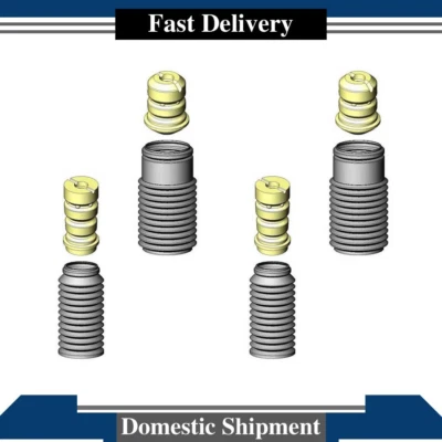 Amortiguadores delanteros traseros fuelle 4 piezas para BMW X3 2010 2009 2008 2007 2006 2005 2004 Foto 1 de 4