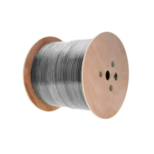 1000FT CAT6 Outdoor Ethernet Cable UTP 23AWG Direct Burial UV Rated Solid Wire - Afbeelding 1 van 7