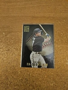 Panini Capstone 2022 béisbol lámina de oro #171 Ha-Seong Kim RC Padres casi nuevo/m - Imagen 1 de 2