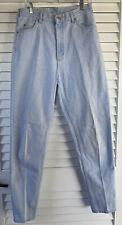 Vintage Lee Mom Jeans High Waist Blue Denim Size 14 Long Made in U.S.A.
