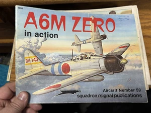 Squadron in Action Referenzserie #59 A6M Zero Liste lesen - Bild 1 von 1