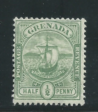 Grenada Scott # 68 MH Seal of the Colony Cover