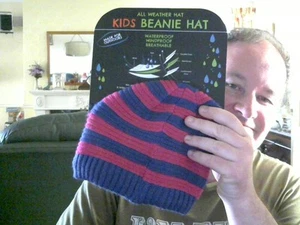 KID'S ALL WEATHER BEANIE HAT ONE SIZE ALL SEASONS HEADGEAR SAFETY - Picture 1 of 1