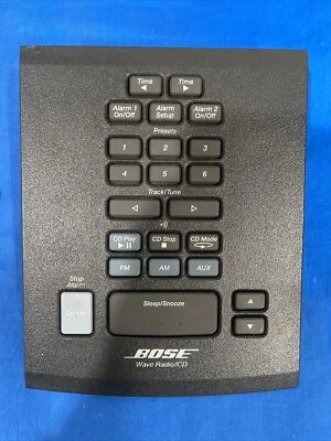 Bose Wave AM/FM Radio CD Player Control Panel Lid Buttons AWRC1G Graphite - Image 1 of 3