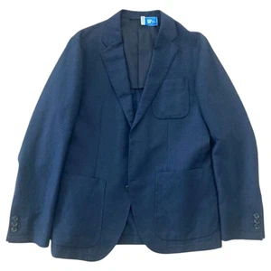 Margaret Howell Men’s Tailored Wool Linen Navy Blazer Jacket 3-Season F/S - Picture 1 of 8