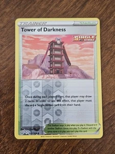 Tower of Darkness 137/163 Reverse Holo Uncommon Battle Styles Pokemon - Picture 1 of 2