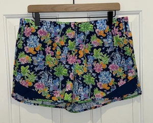 Lilly Pulitzer Loves Disney Parks Collection Ocean Trail Shorts Women’s Large L - Picture 1 of 10