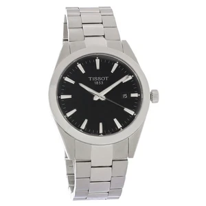 Reloj de cuarzo Tissot Gentleman de acero inoxidable para hombre T127.410.11.051.00 - Imagen 1 de 3