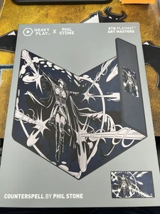 Tappetino da gioco MTG Heavy Play x Phil Stone ETB Art Masters - Controincantesimo 2024 Nuovo! - Foto 1 di 2