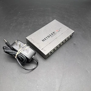 Netgear ProSAFE Plus GS108E GS108Ev2 8-Port Gigabit Ethernet Compact Switch - Picture 1 of 4