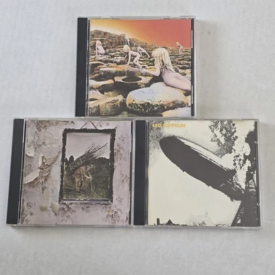 Led Zeppelin CD Lot I IV Houses of the Holy Atlantic 1969–1973 Classic Rock Set - Image 1 of 4