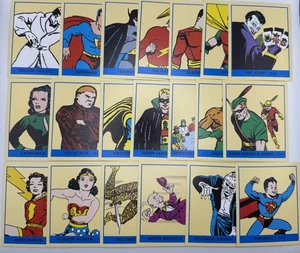 SDCC 2025 EXCLUSIVE Upper Deck DC Pack 1 & 2 Base Set of 20 Goudey Cards - Picture 1 of 1