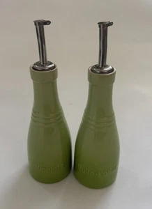 Le Creuset Öl & Essig Set Grün OMBRE Küchendeko - Bild 1 von 11