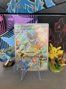 Pokemon Karte Chillabell 183/162 Gewalten der Zeit Near Mint | Deutsch - Bild 1 von 9