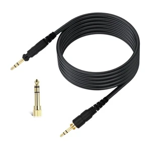 Quality PVC Audios Cable For EAH DJ1200 Headphone Connection Wire 6.35mm Adapter - Picture 1 of 8