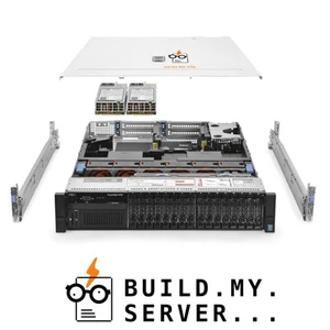Dell PowerEdge R730 Server 2.40Ghz 44-Core 256GB 2x 960GB SAS SSD 12G 14x2TB 12G - Picture 1 of 5