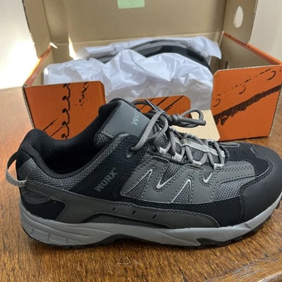 Zapatos Red Wing Worx 5010 ASTM Puntera de Seguridad Zapatos de Trabajo Gris para Hombres 10.5 M Foto 1 de 4