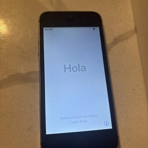 Apple iPhone 5S 16Gb Silver Unlocked Smartphone 4G - good Condition with box - Picture 1 of 7