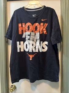 Camiseta Nike Texas Longhorns Adulto Talla XXL Gancho Em Gráfico Camiseta - Imagen 1 de 12