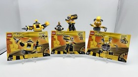 Lego Mixels Series 6 Kramm 41545 & Forx 41546 & Wuzzo 41547 - w/manual - No Bags