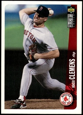1996 Upper Deck Baseball Collector's Choice Roger Clemens #60 Boston Red Sox MLB - Image 1 of 4