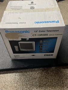 Panasonic CT-13R38SG 13” Tv Original Box W Remote, And Manuals. Works - Picture 1 of 17