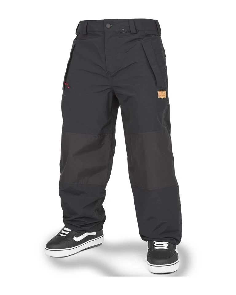 Volcom Men's Longo Gore-Tex Baggy Fit Snowboard Pant Black