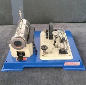 Wilesco D16 Dampfmaschine Sonderedition Blau Weiß Sondermodell - Bild 1 von 6