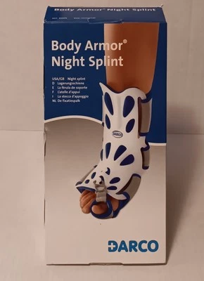 Armadura corporal Darco genuina férula nocturna tobillo pie puntera soporte  Foto 1 de 4