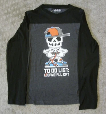 2018 TO DO LIST: GAME ALL DAY Camisa Manga Larga Adulto Talla L - Ligeramente Usada Foto 1 de 4