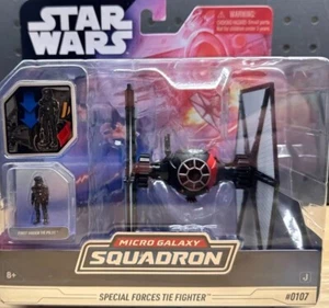 2024 Star War Micro Galaxy Squadron Special Forces Tie Fighter Series 5 IN HAND - Picture 1 of 2