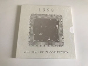 1998 ROYAL MINT BRILLIANT UNCIRCULATED BU BUNC WEDDING GIFT COIN SET PACK - Picture 1 of 9
