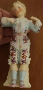 Beautiful Antique Porcelain Figurine – GDC – MADE IN GERMANY – VERY OLD–DELICATE - Picture 1 of 10