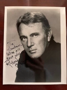 Vintage 1980's 8x10 Inscribed Signed Photo by Legendary Actor Richard Burton - Picture 1 of 3