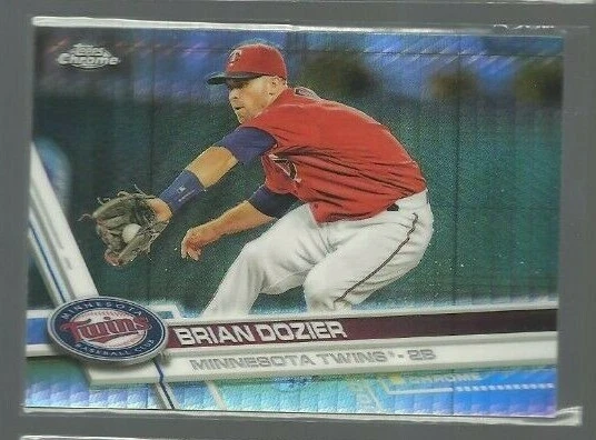  2017 Topps Chrome Prism Refractors #190 Brian Dozier (ref 66541) - Image 1 of 1