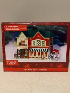 Coca Cola Town Square Main Street Collection Bistro And Poster Shoppe LED Light - Picture 1 of 8