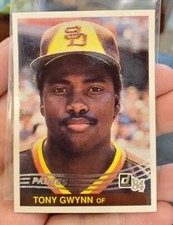 1984 Donruss Tony Gwynn #324 2nd Year San Diego Padres Vintage Baseball Card 