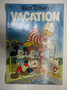 Walt Disney's Vacation Parade #3 1952 25c Giant VG - Picture 1 of 4