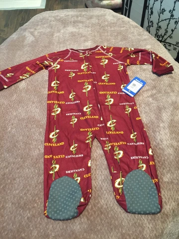 NBA Cleveland Cavaliers Child 24 Months Full Piece Pajamas Cover