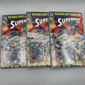 Lote The Return of Superman Edición Coleccionista Limitada Sellado DC Comics 1993 - Imagen 1 de 6