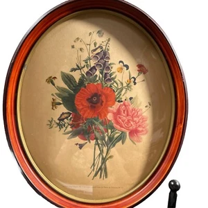 GERAHMTER LITHOGRAPHIEDRUCK um 1920. -Wildrose- Pierre Joseph De Doute. Flämisch sehr guter Zustand - Bild 1 von 8