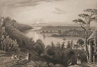 TAYLOR (*1794) nach TOMBLESON (*1795), Blick aus Cliefden Park, Sst. Romantik