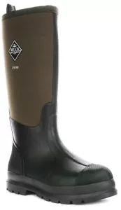 Muck Chore Hi Triple Reinforced Toe Rubber Wellies Mens Boots In Green UK 7 - 12 - Picture 1 of 6