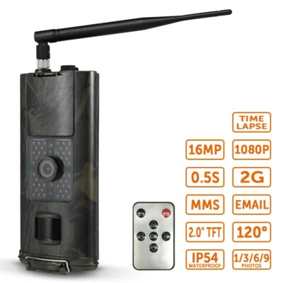 2G Hunting Game 1080P Trail Camera Night Vision Trigger Wildlife Scouting 16MP - Image 1 of 4