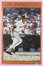 Cal Ripken Jr. Baltimore Orioles 1980s Starline Mini Poster Promos
